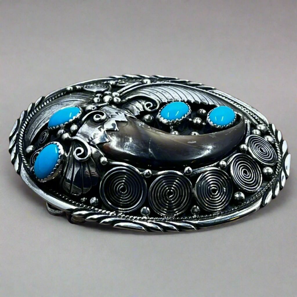 Vintage Navajo Claw - Belt Buckle