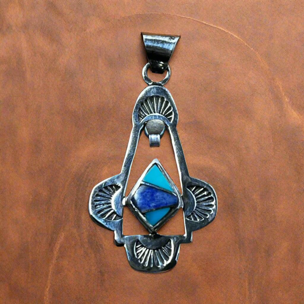 Multistone Navajo Pendant